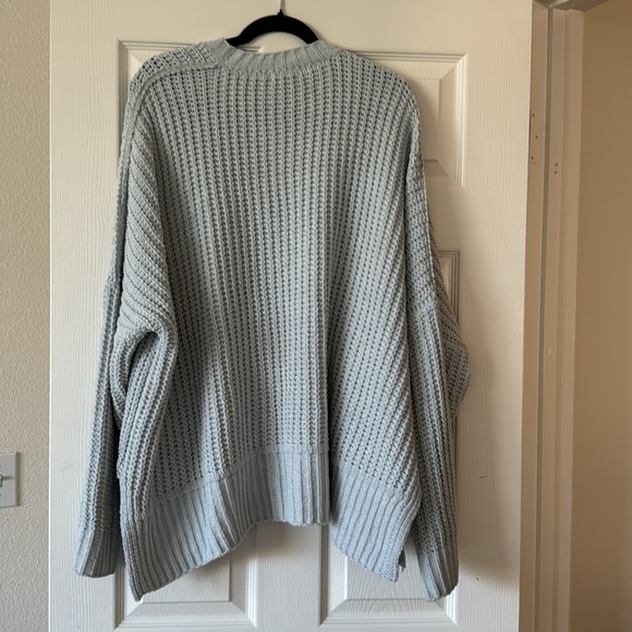 Miracle open oversized cardigan size S/M in mint color - Picture 2 of 3